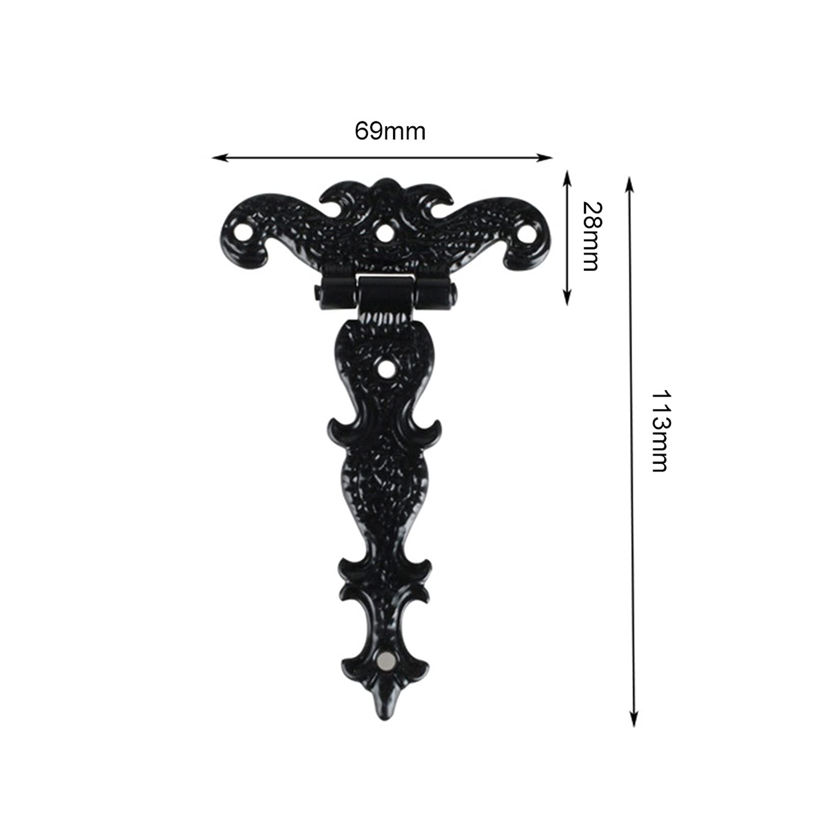 Scharniere, Möbeltürscharnier, Türverbinder(Black)