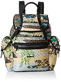 Backpack Desigual Damen Bols_Explorer Victoria Rucksackhandtasche, Grün (Musgo), 13x35x21 cm