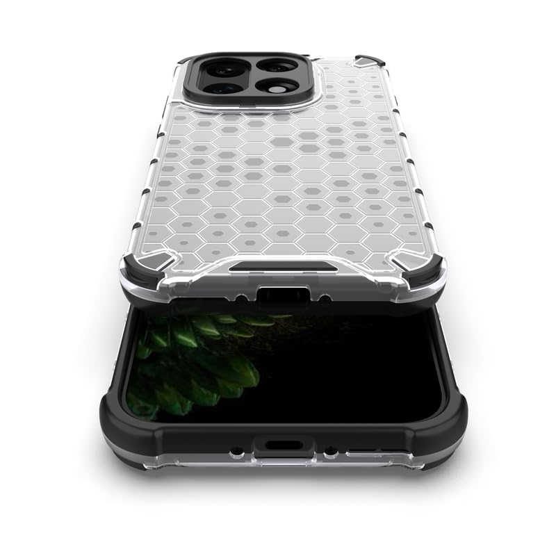 Image of Plastic Bumper Back Case Cover for OnePlus 15 5G (Transparent)