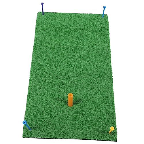 Toddmomy Golf Swing Mat Golf Hitting Pad Portable Golfing Hitting Mat 30x60cm Practice Set for Levels