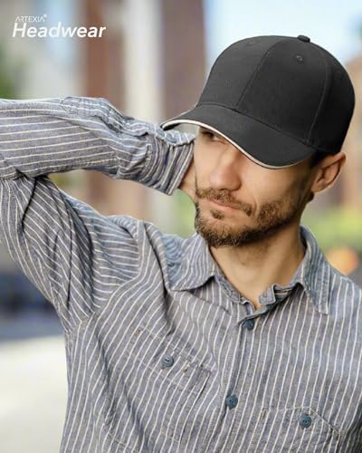 Image of Artexia Unisex Adjustable Visor Baseball Cap with Visor