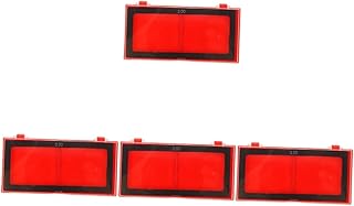 ERINGOGO 4 Pares De Lupa De Soldagem Máscara Facial Transparente Máscara Transparente Lente De Cobertura De Soldagem Lente De Aumento Para Lente De Soldagem Para Capacetes De Soldagem Abs