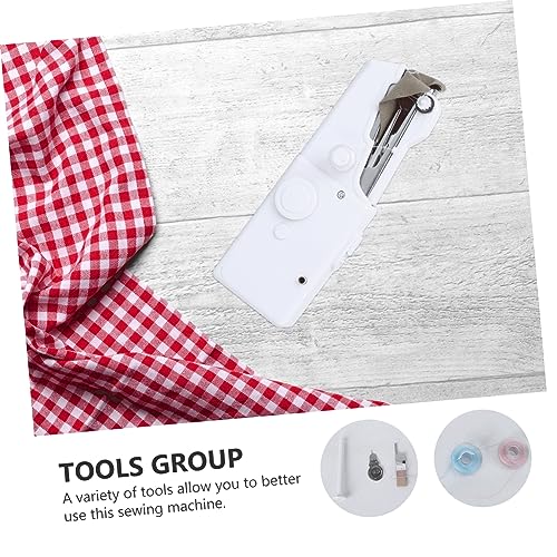 Operitacx Elektrische Naaimachine Draagbare Naaimachine Handige Automaat Maquina De Afeitar Naaimachines Mini-naaimachine De Naaimachine Draadloze Naaimachine Handbediend Kleine Naaimachine - Image 7