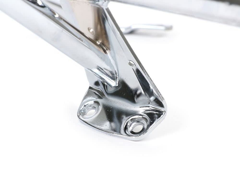 MOTONOSTRA Gepäckträger chrom klappbar hinten kompatibel Vespa Primavera 50 125 150 IGET ABS Sprint
