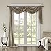 Madison Park Harper Sheer Curtain For Living Room - Lightweight Bedroom Window Treatment, Decoration Draping, Privacy and Light Filtering Room Décor , 42