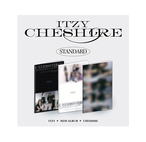 ITZY - CHESHIRE [STANDARD EDITION] Álbum+Beneficio de preventa (3 vers. SET)