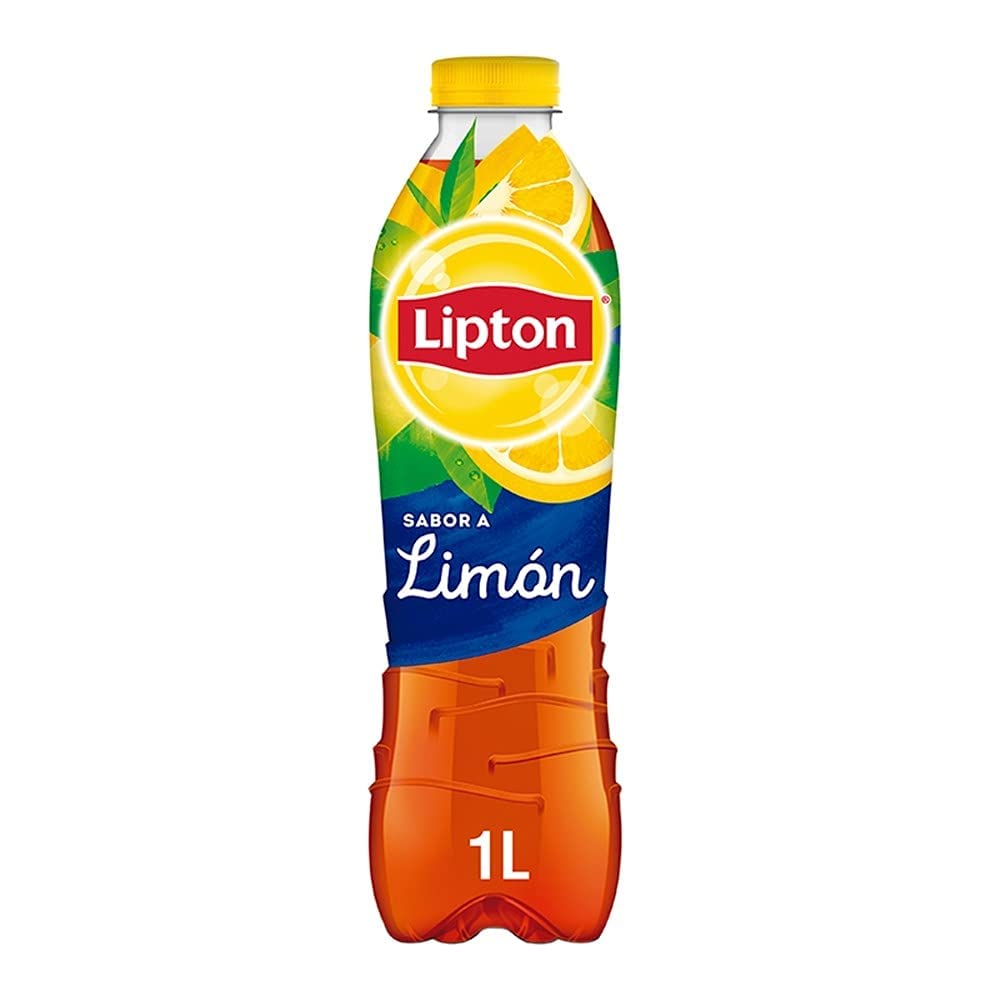 Lipton Limón 1L - Refresco de Té con Sabor a Limón - Botella - Pack de 6