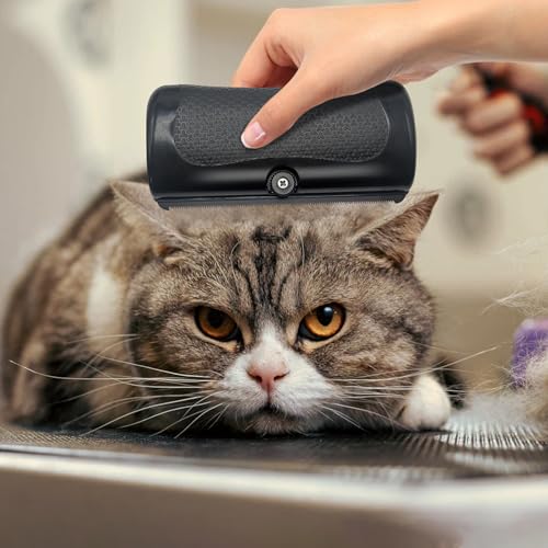 Hurifeng Pet Care Brush - Hundebürste - Fellwunder Bürste Hund - Deshedding Bürste für Hunde & Katzen - Haustierpflegebürste - Effiziente Haarentfernung und Pflege für Hunde und Kat