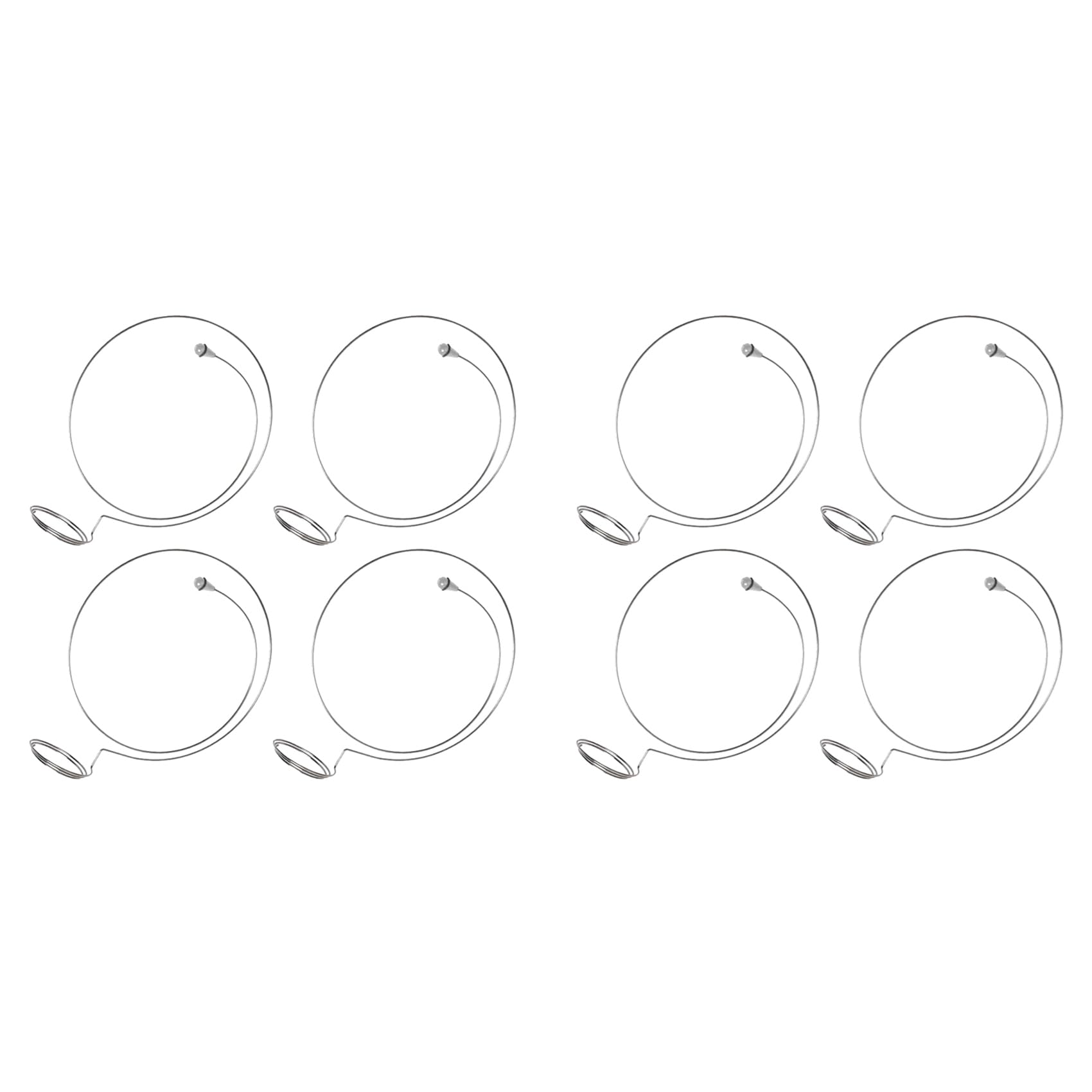 Jnchdghwa As Shown 8Pcs Cord Holders, Magnifier Loupe Holder Watchmakers, Loupe Lens Headband, Jewellers Eyeglass Holder Head Band