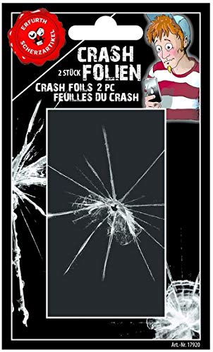 Erfurth Fun2 Pieces Crash Foil Son Card, 9 X 5 Cm, Multi-Colour Colour, One Size