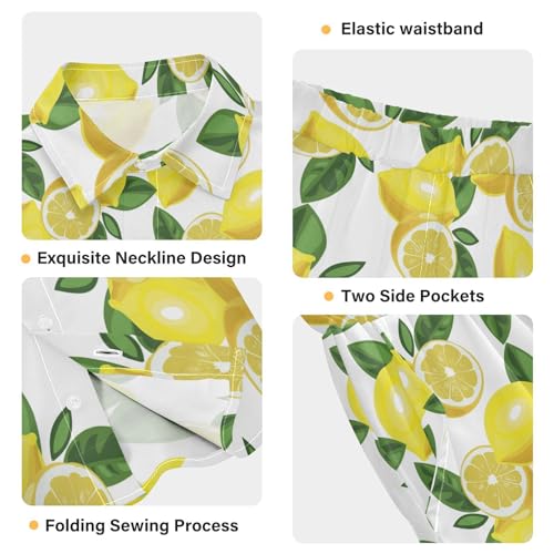 Image of visesunny Boy Floral Short Sleeve Button Down Shirt & Casual Shorts Set Summer Outfits 3-10 Years Clothes