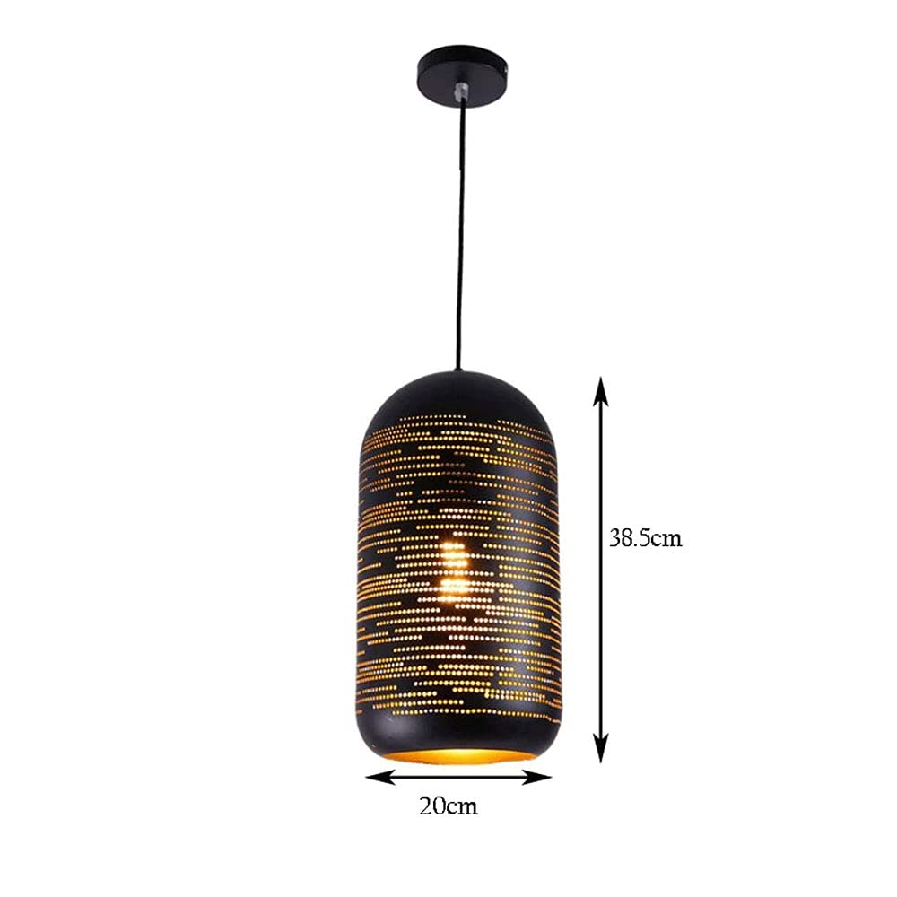 E27 Edison Vintage Steampunk lampa wisząca Hollow żelazna lampa wisząca sufitowa Żyrandol do restauracji Kuchnia Wisząca lampa Oświetlenie wiejskie 110 V ~ 240 V Zmień na lepsze widzenie