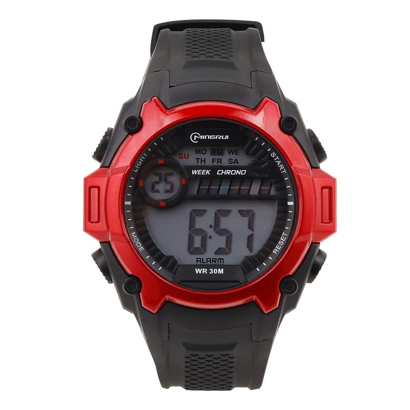 Kids Digital Watch with Alarm Night Light Calendar Wrist Watch Outdoor Sports Multifunction Wristwatch for Boys & Girls (Age:5-15 Years) (B0CSXN687B) Amazon Price History, Amazon Price Tracker