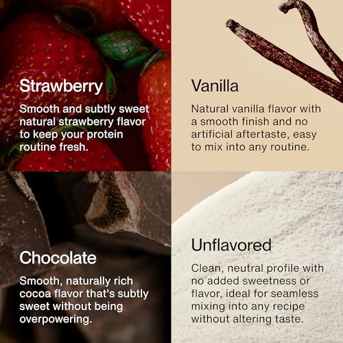 Momentous Essential Grass-Fed Whey Protein Powder - 20 g Whey Isolate Protein - NSF Certified for Sport - Gluten-Free - 25 Servings for Essential Everyday Use - Unflavored - Package May Vary - Image 5