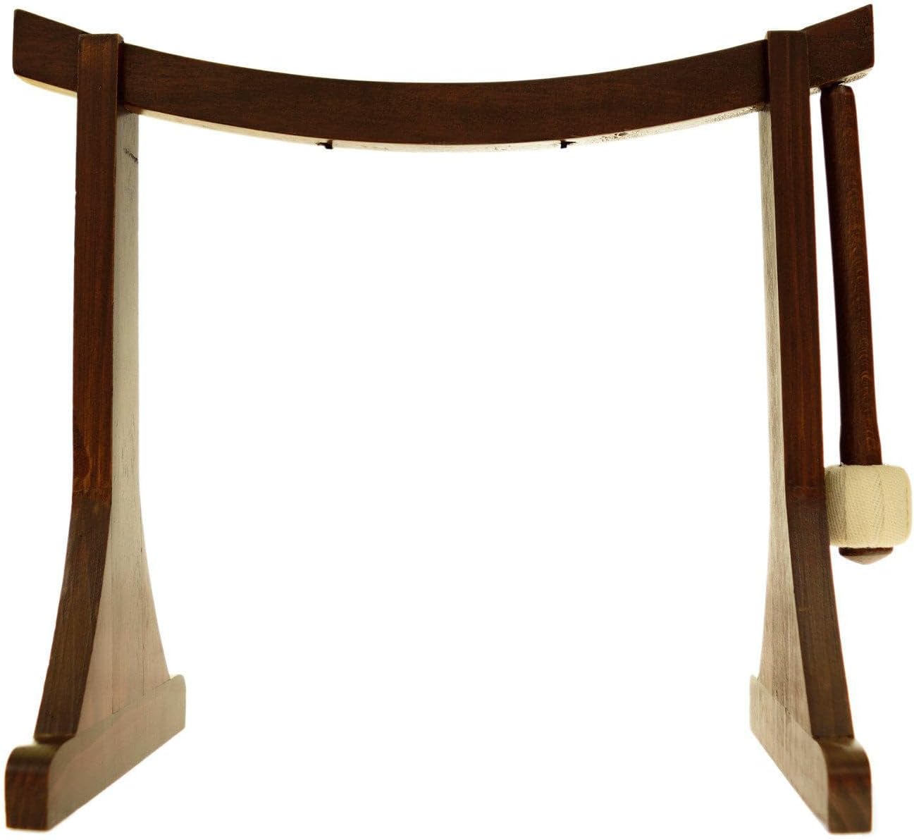 Lifting Buddha Gong Stand for 6" to 7" Gongs. Includes Stand & Mallet/Simple Strong Design/Magnetic Mallet