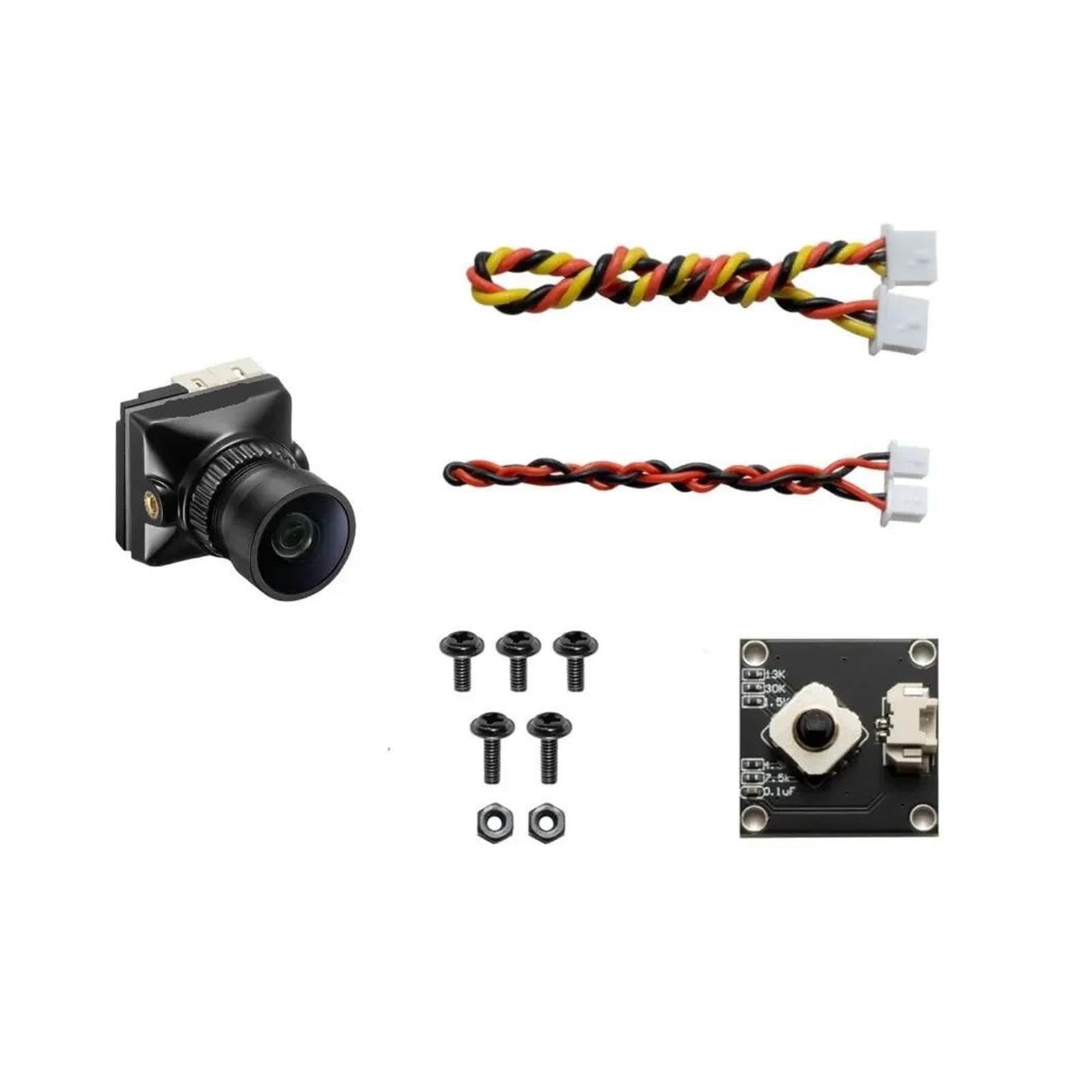 Camera notturna BAT 1800TVL, lente 2.1mm, NTSC/PAL
