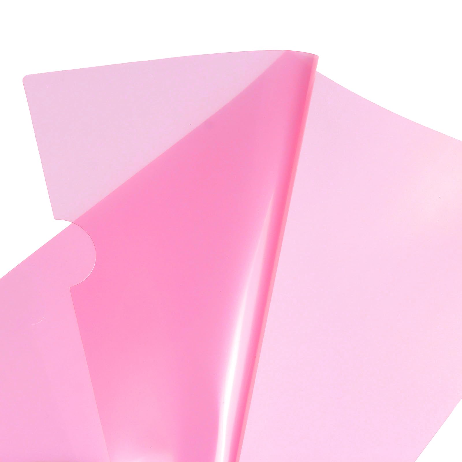 48 cartelle portadocumenti in 6 colori, formato A4, apertura laterale, in plastica, trasparente, per ufficio, scuola, documenti