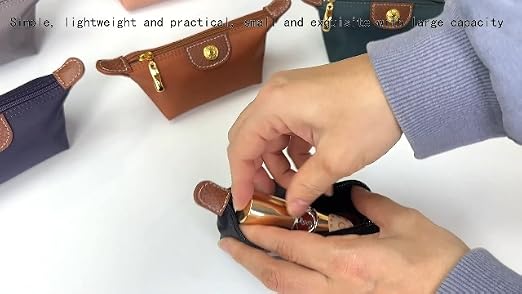 小物・アクセサリー keikorin Zitokin Womens Unique Change Purse Vintage Nylon Zip Coin Wallet