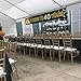 Large Cheers to 40 Years Banner, Black Gold 40 Anniversary Party Sign, 40th Happy Birthday Banner(9.8feet X 1.6feet)