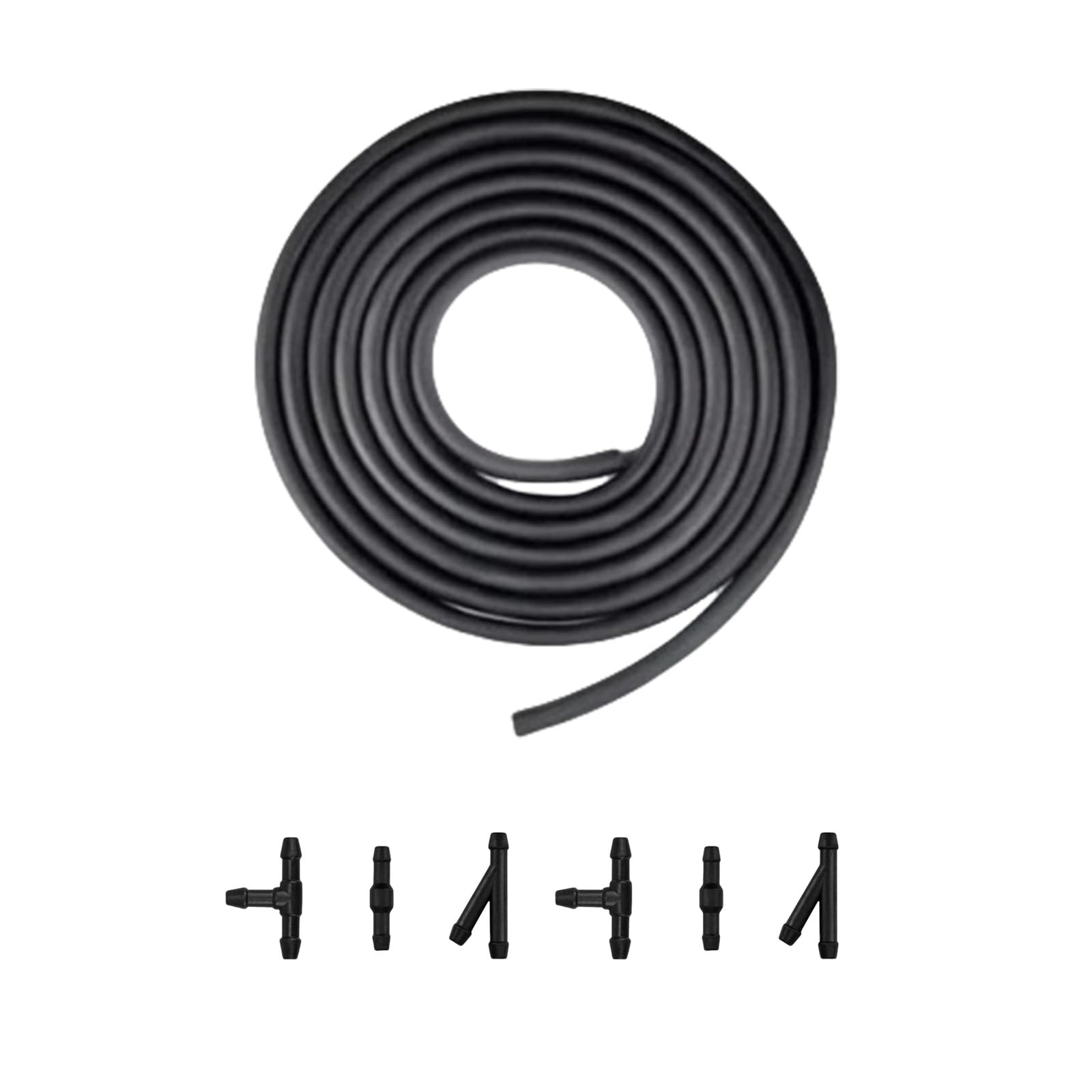 Hsioluted B General Windshield Washer Hose Repair Set Hose Connector Automotive Set For Vehicle Car Windshield Cleaning