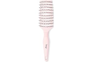 L'ANGE HAIR Siena Flexi Curved Vented Hair Brush: The Life-Changing Brush for Tangles and Knots