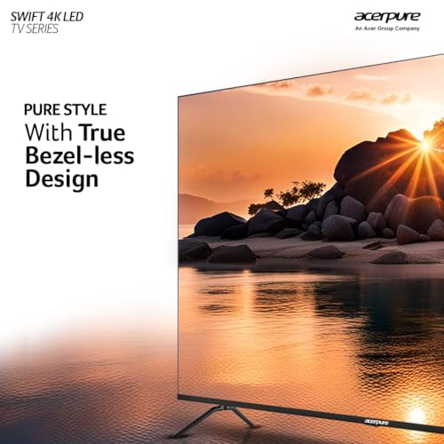 Image of Acerpure 127 cm (50 inch) Swift Series UHD LED Smart Google TV AP50UG51ASFTD Model (Black)