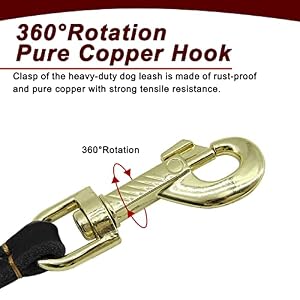 Leather Dog Leash 6FT * 3/4"- Braided Dog Training Leash, Heavy Duty Dog Leashes, Soft Leather Leash with Dog Treat Training Pouch, Dog Leash Large Dogs for Large Medium Small Dogs Leather Dog Leash 6FT * 3/4″- Braided Dog Training Leash, Heavy Duty Dog Leashes, Soft Leather Leash with Dog Treat Training Pouch, Dog Leash Large Dogs for Large Medium Small Dogs