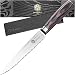 Kessaku Serrated Utility Knife - Samurai Series - Japanese Etched High Carbon Steel, 5.5-Inch