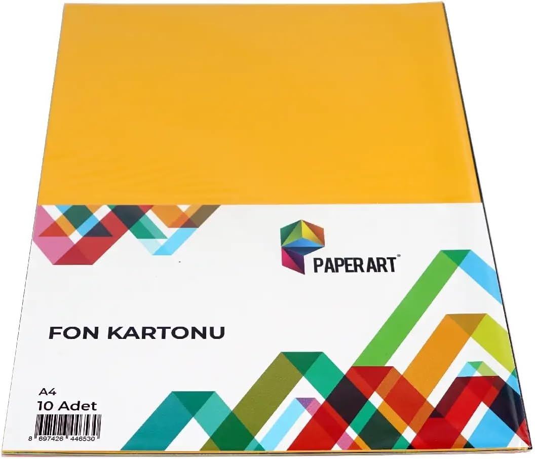 Paperart A4 Fon Kartonu 10'lu Paket