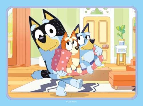 Ravensburger Bluey 4 in Box 12 16 20 24 Pieces Jigsaw Puzzles for Kids Age Up - vue 2