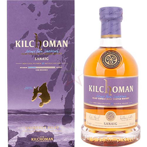 Kilchoman SANAIG Islay Single Malt Scotch Whisky 46,00% 0,70 Liter