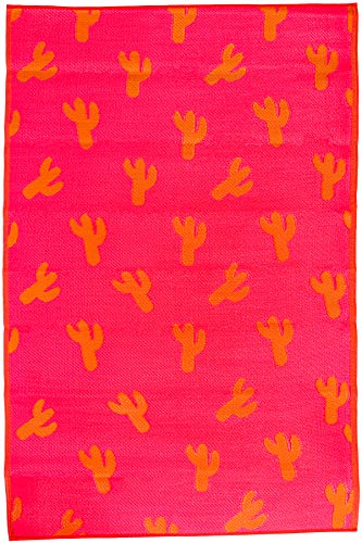 FH Home Indoor/Outdoor Recycled Plastic Floor Mat/Rug-Reversible-Weather & UV Resistant - Sedona