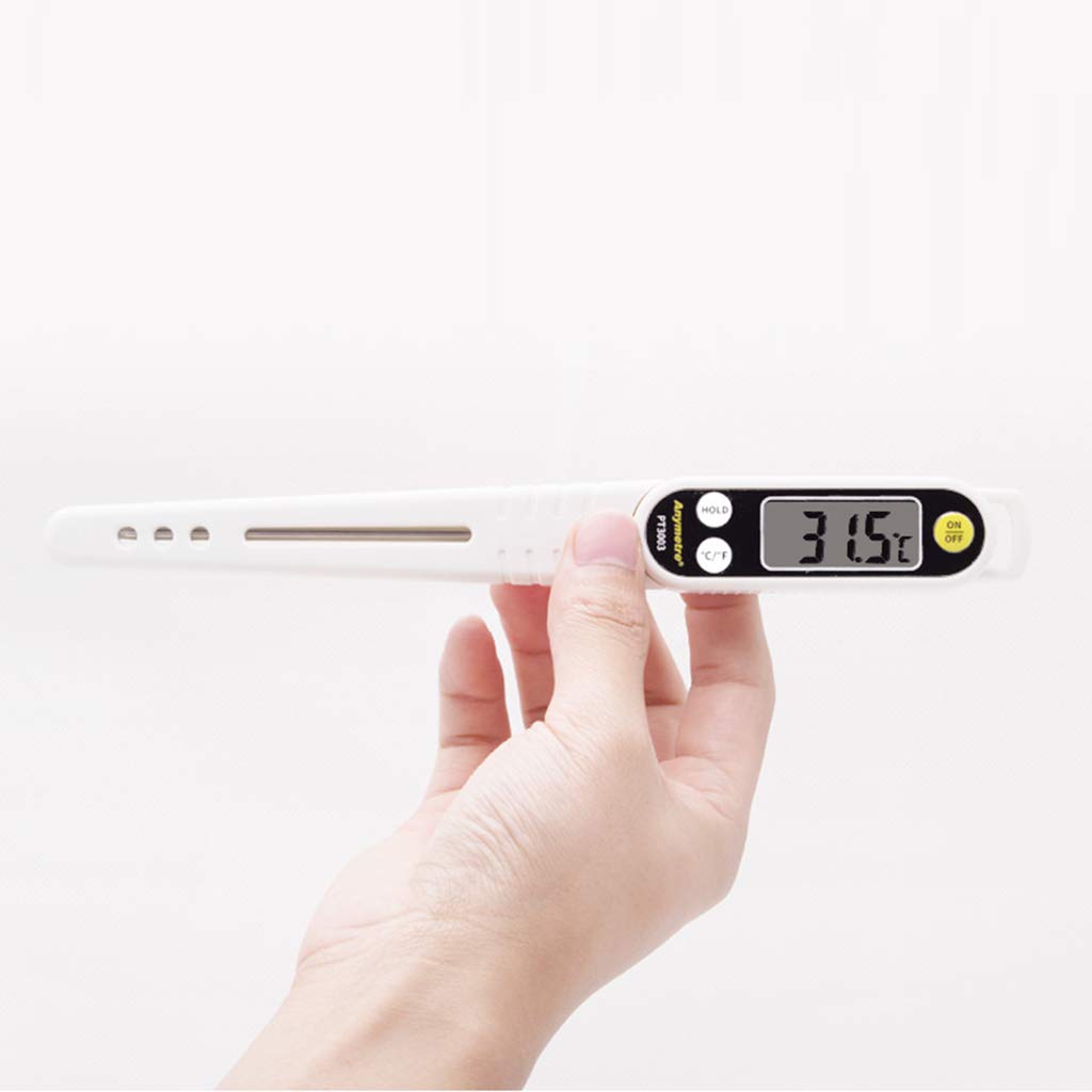 Thermomètre à Lecture instantanée, thermomètre numérique pour la Cuisson de la Viande/pour Les grillades et Les liquides, thermomètre à Viande pour barbecueBest Ultra Fast,A (A)
