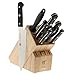 ZWILLING J.A. Henckels Zwilling gourmet 10-pc knife block set, 3.15 Pound