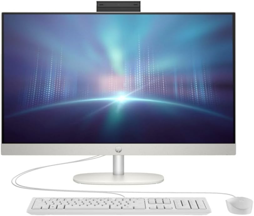 (Upgraded) All-in-One 27-inch Desktop, 13th Generation Intel Core i7-1355U processor|16GB DDR4 RAM|1TB M.2 SSD|Intel Iris Xแต Graphics| Windows 11 Pro - Shell white