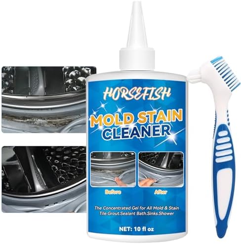 Mold Remover Gel, 10 Fl Oz Mold Remover for Washing Machine Refrigerator Strips, Household Front Load Washing Machine Cleaner, Mold Cleaner For Tiles Sealant Bathroom Cleaning Home Sinks Grout Cleaner Mold Remover Gel, 10 Fl Oz Mold Remover for Washing Machine Refrigerator Strips, Household Front Load Washing Machine Cleaner, Mold Cleaner For Tiles Sealant Bathroom Cleaning Home Sinks Grout Cleaner