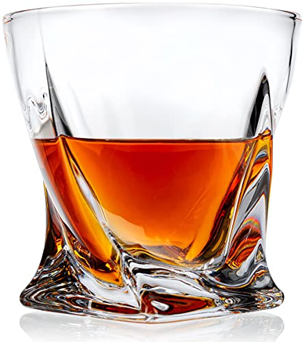 W Whiskoff 8541911239 Whiskey Glass Set Of 2 - Bourbon Glass & Stones Gift Includes Old Fashioned Crystal Whisky Glasses, Chilling Stones, Slate Coasters thumb #8