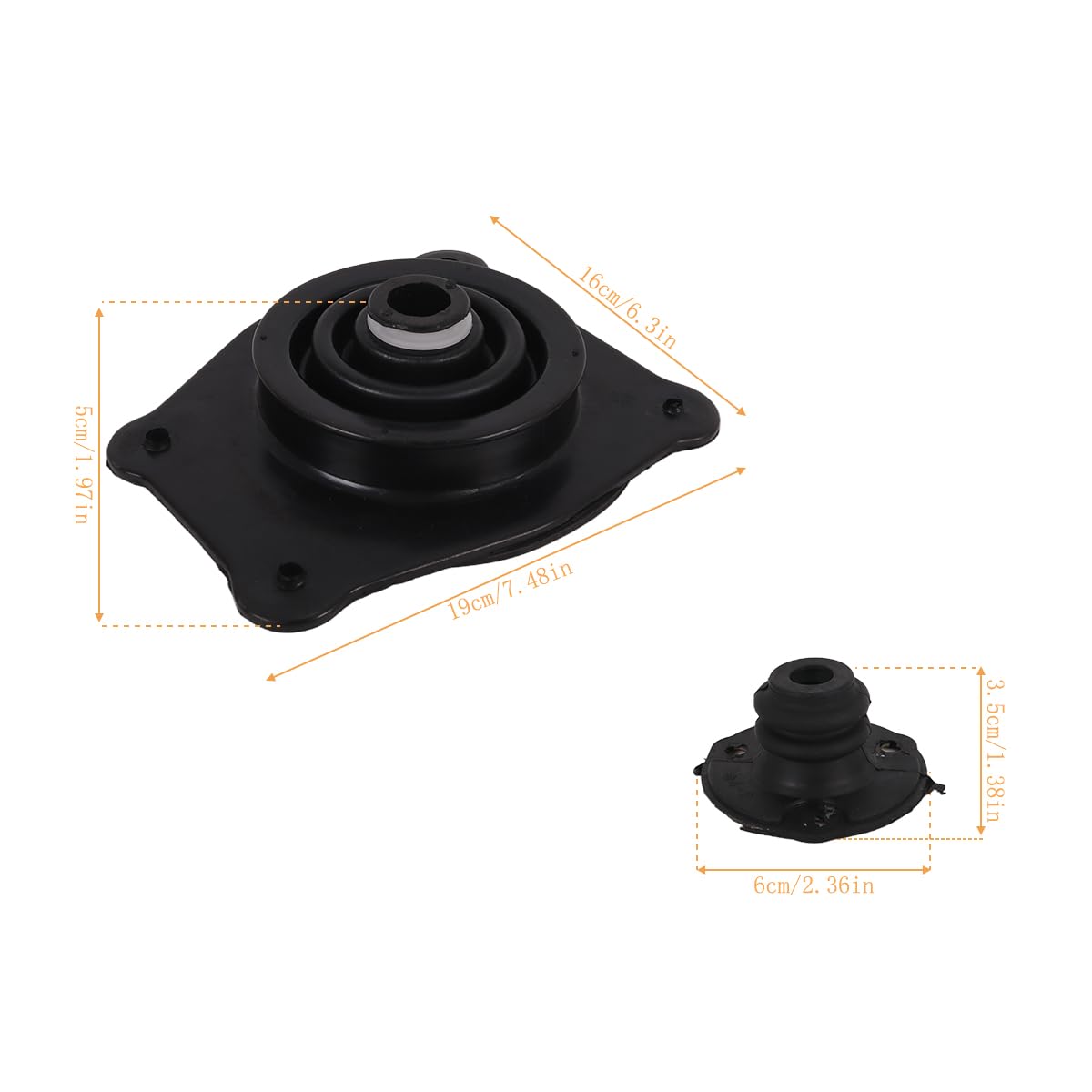 Alide Kit cuffia leva cambio superiore e inferiore per Maz-da MX5 MK1 Mk2 Mk2.5 1989-2005