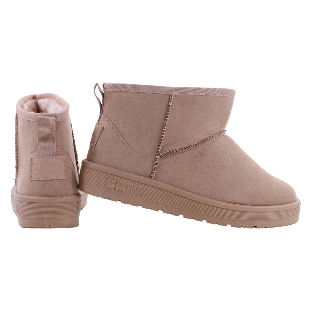Big Star Buty Snow Boots Emu W KK274293, Różowy kolor, 38 EU