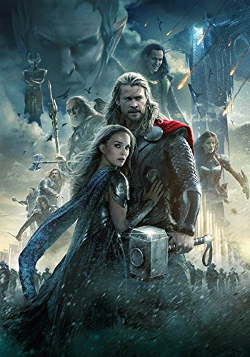 Whole Sell Movie Poster THOR 2 THE DARK WORLD Silk Printing Wall