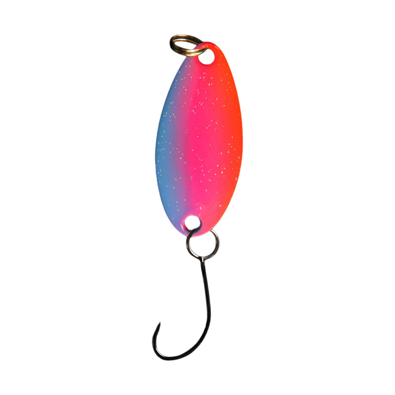 Maxtonser Metal Baits for Trout Glow Spoons Lures Glow Fishing Baits Artificial Baits Freshwater Saltwater Fishing Tackle