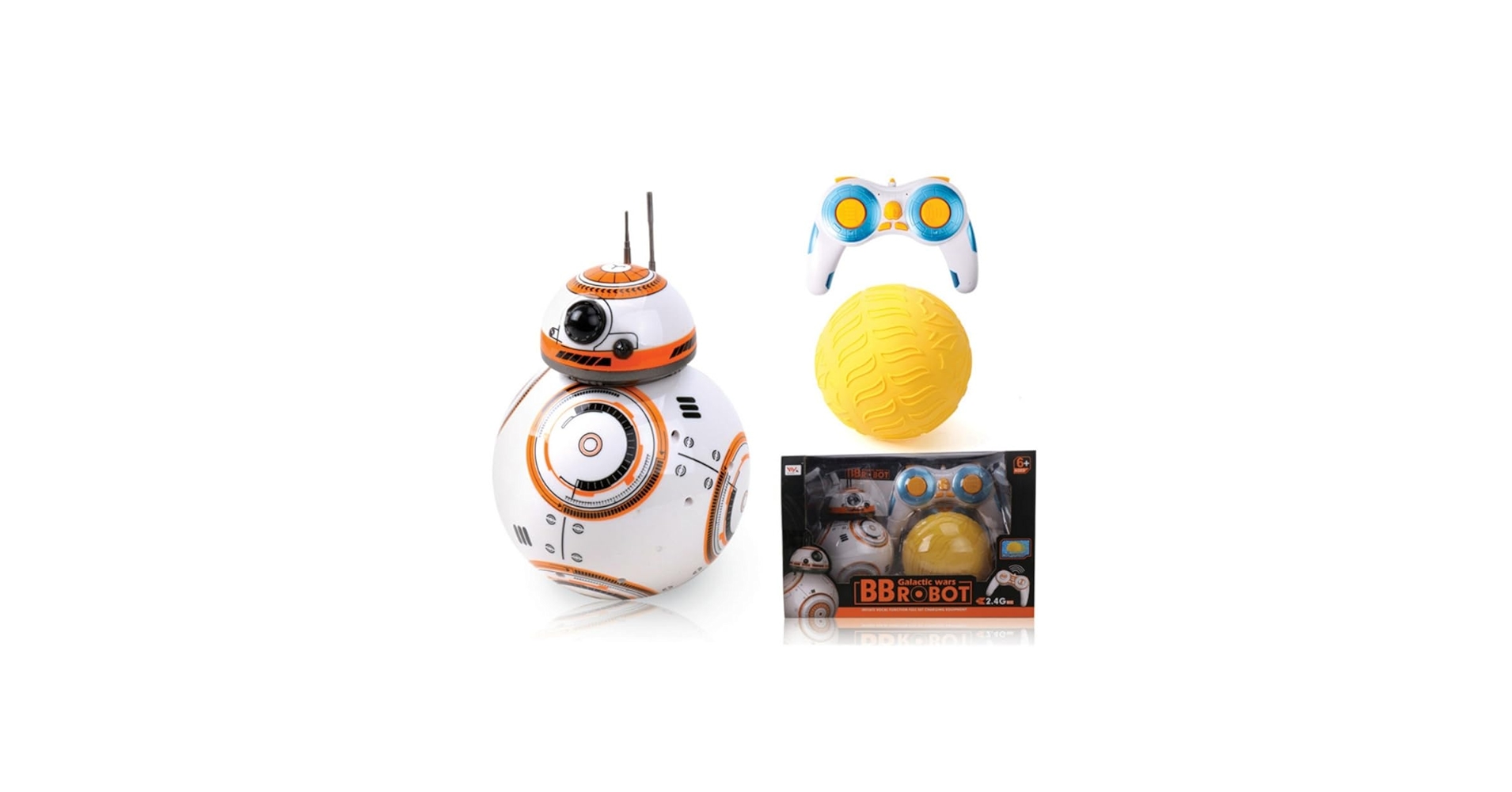 美品　スターウォーズ　DXトーク&コントロール　BB-8 ラジコン Amazon.co.jp: スター・ウォーズ DXトーク&コントロール BB-8