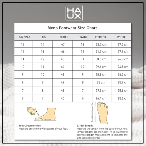 Image of HAUX Casual Clogs for Men | Soft & Comfortable EVA Slip-Ons | Lightweight Slippers & Everyday Wear Comfort Clogs for Men