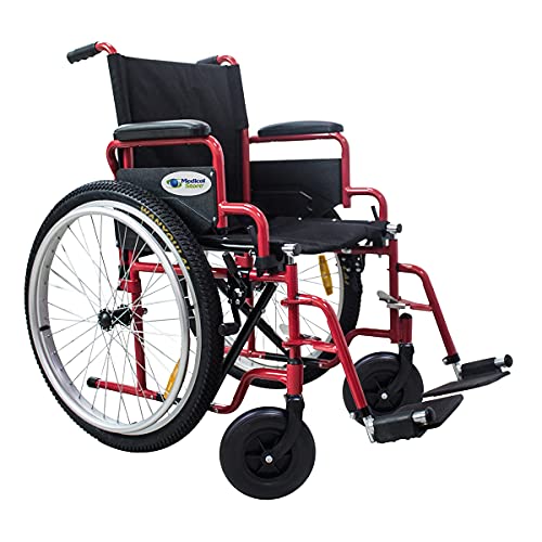 Silla Ruedas PM-E101 Medical Store 18 Rojo