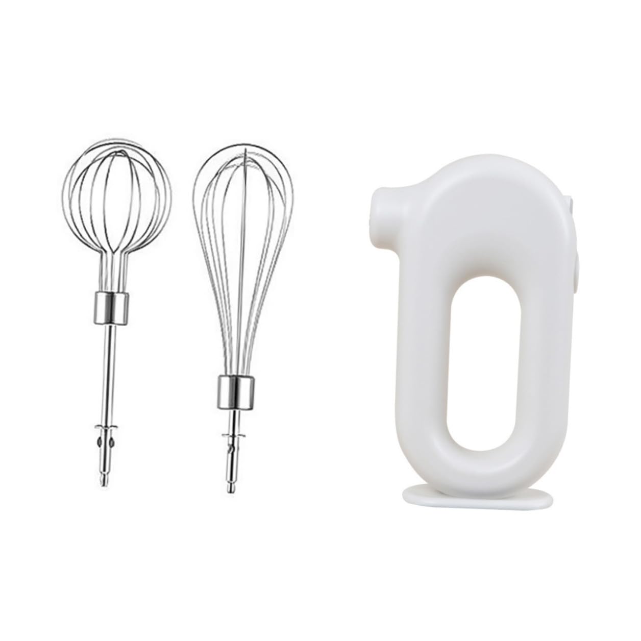 Sbattitore Elettrico Ricaricabile Bianco 1500ma per Cucina e Dolci