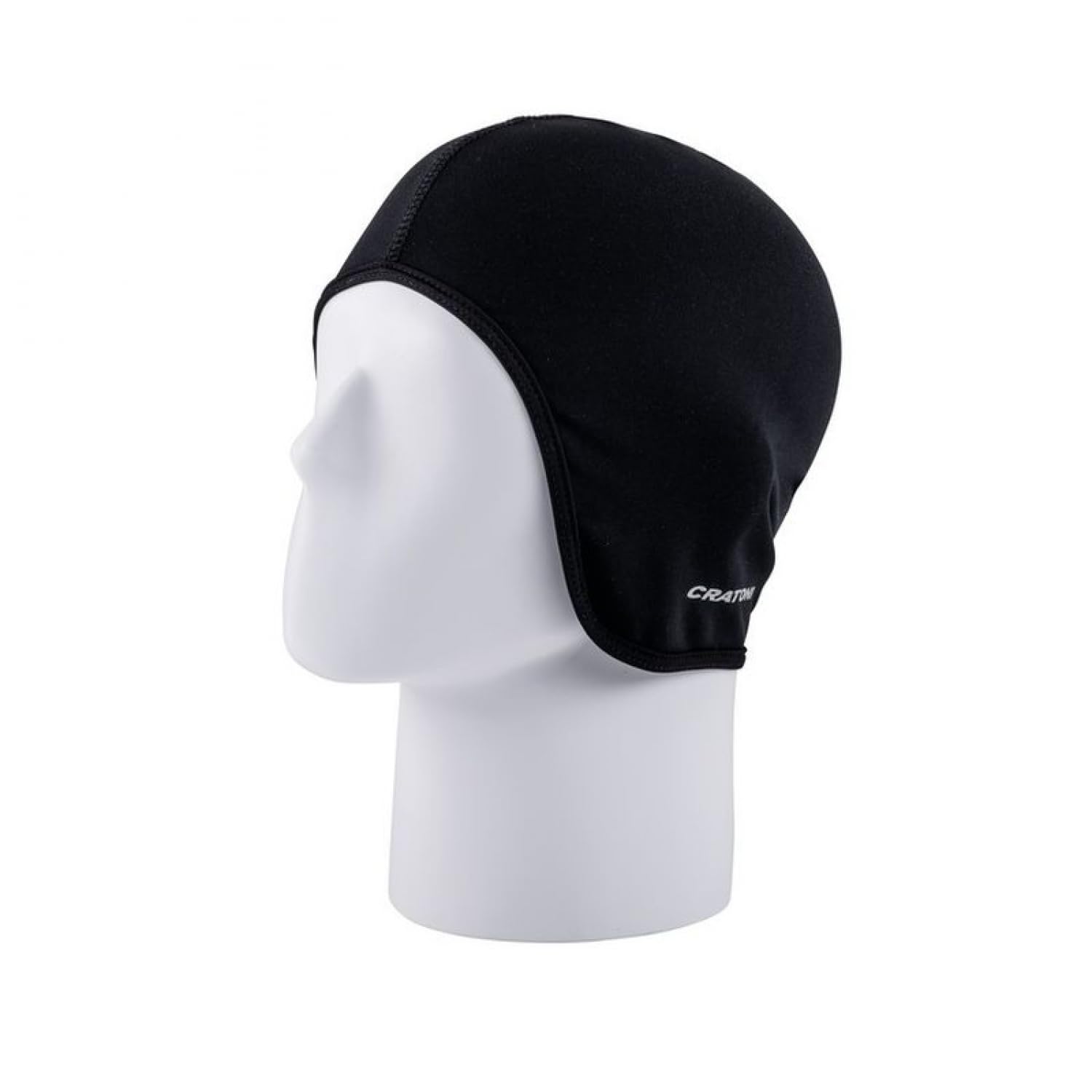 Cratoni Under Cover Casque de vélo Unisex-Adult, Noir, Taille Unique