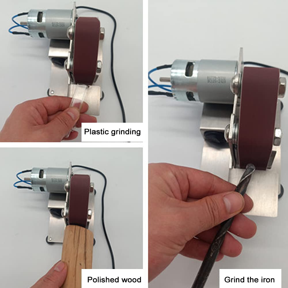 Meuleuse multifonctionnelle Mini ponceuse à bande électrique bricolage polissage rectifieuse coupe-bords affûteuse