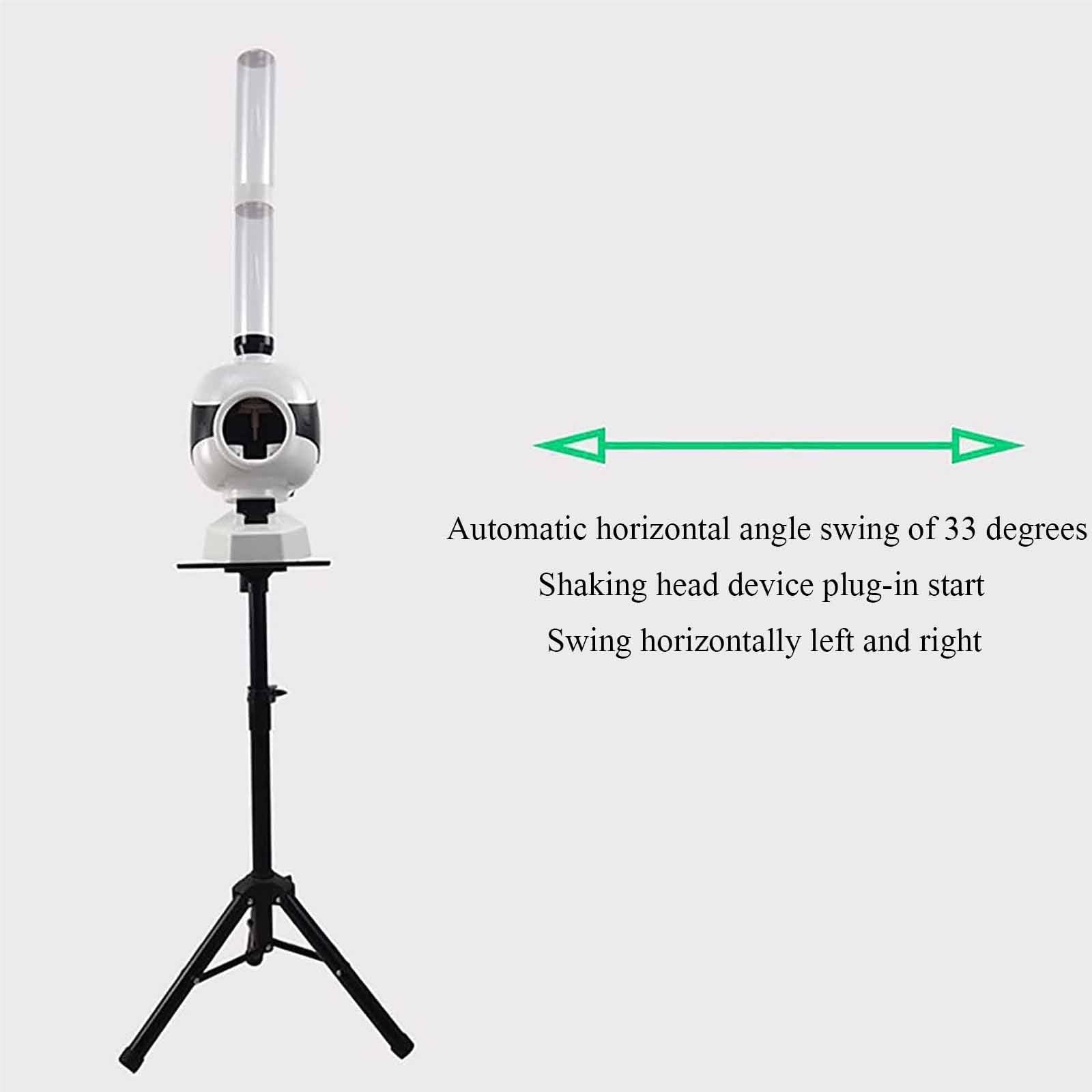 Máquina automática de saque de bádminton, Robot portátil para lanzar Volantes, Lanzador automático de Volantes para Entrenamiento en Interiores y Exteriores
