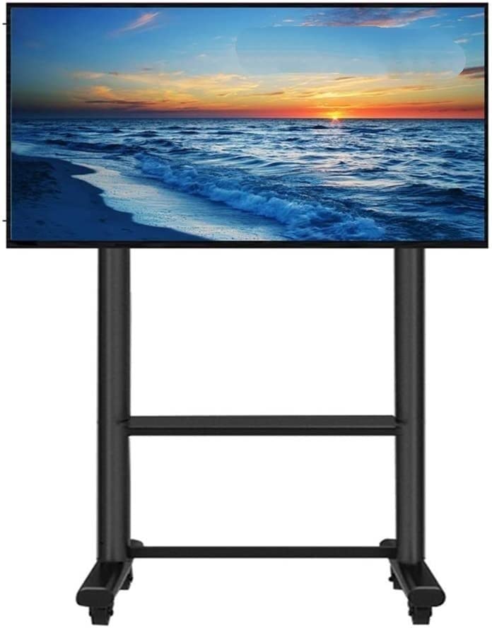 Soporte móvil para TV de 55-90 pulgadas con altura ajustable miniatura 1