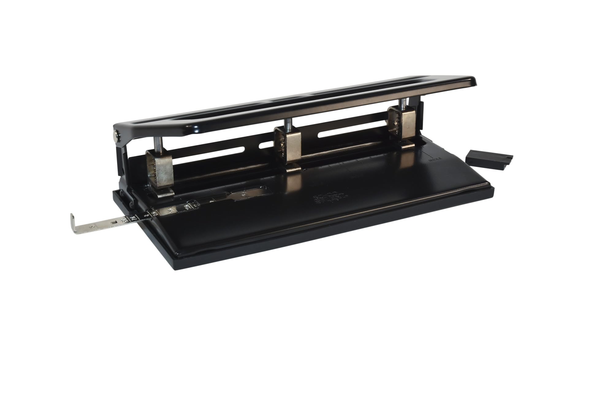 School Smart Perforatrice 3 ou 2 trous en acier noir - 038174